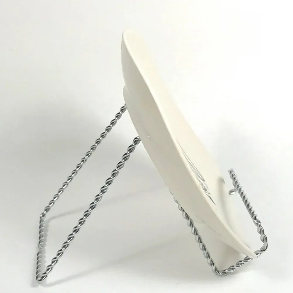 Stavangerflint Danish modern Man with the Mandolin Hand painted Plate, retro MCM - Picture 9 of 9